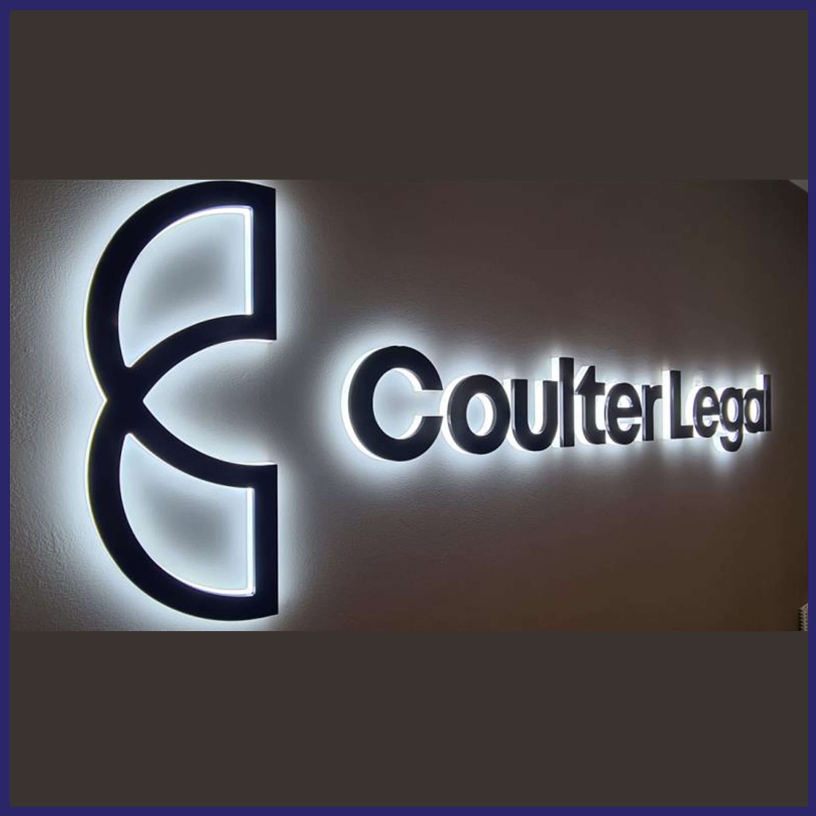 Back-lit Acrylic Channel Letters