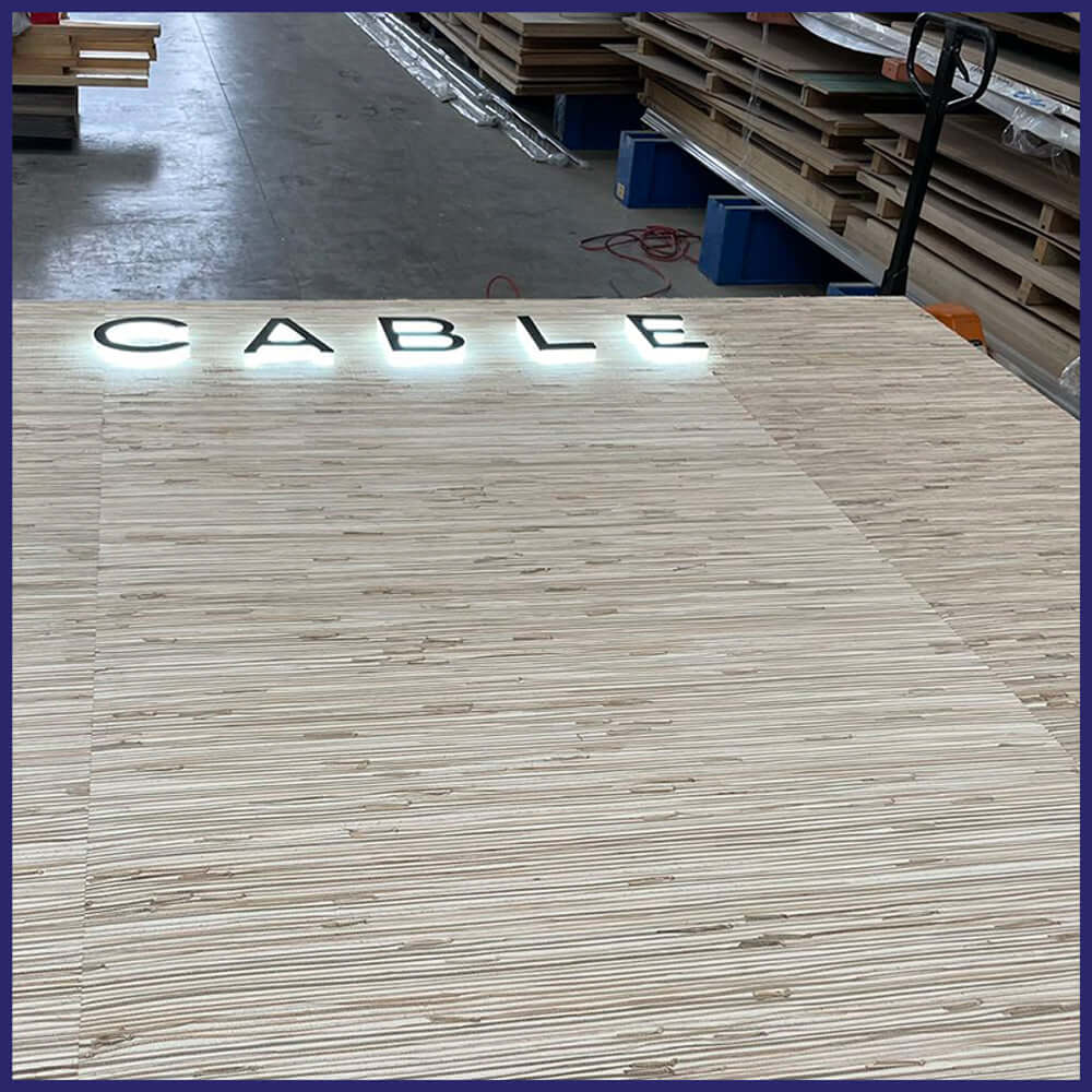 Back-lit Acrylic Channel Letters