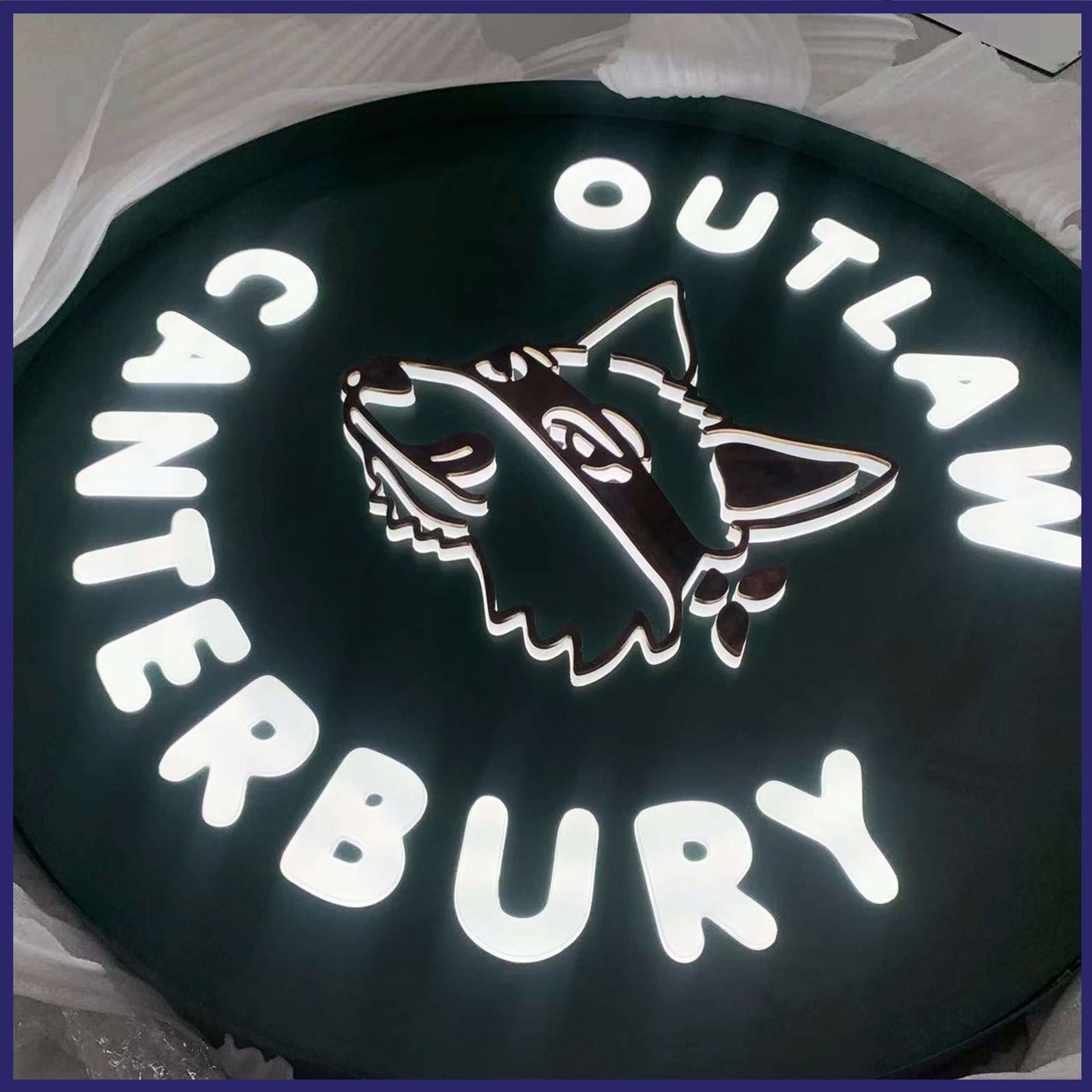 Customizable light box with bright, even illumination.