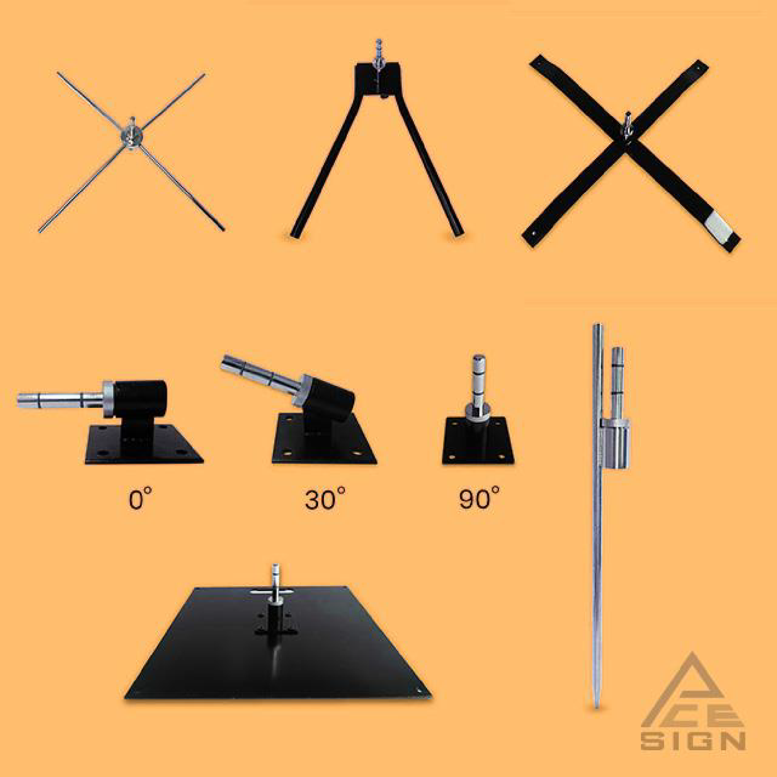 Teardrop flag fluttering in the breeze.