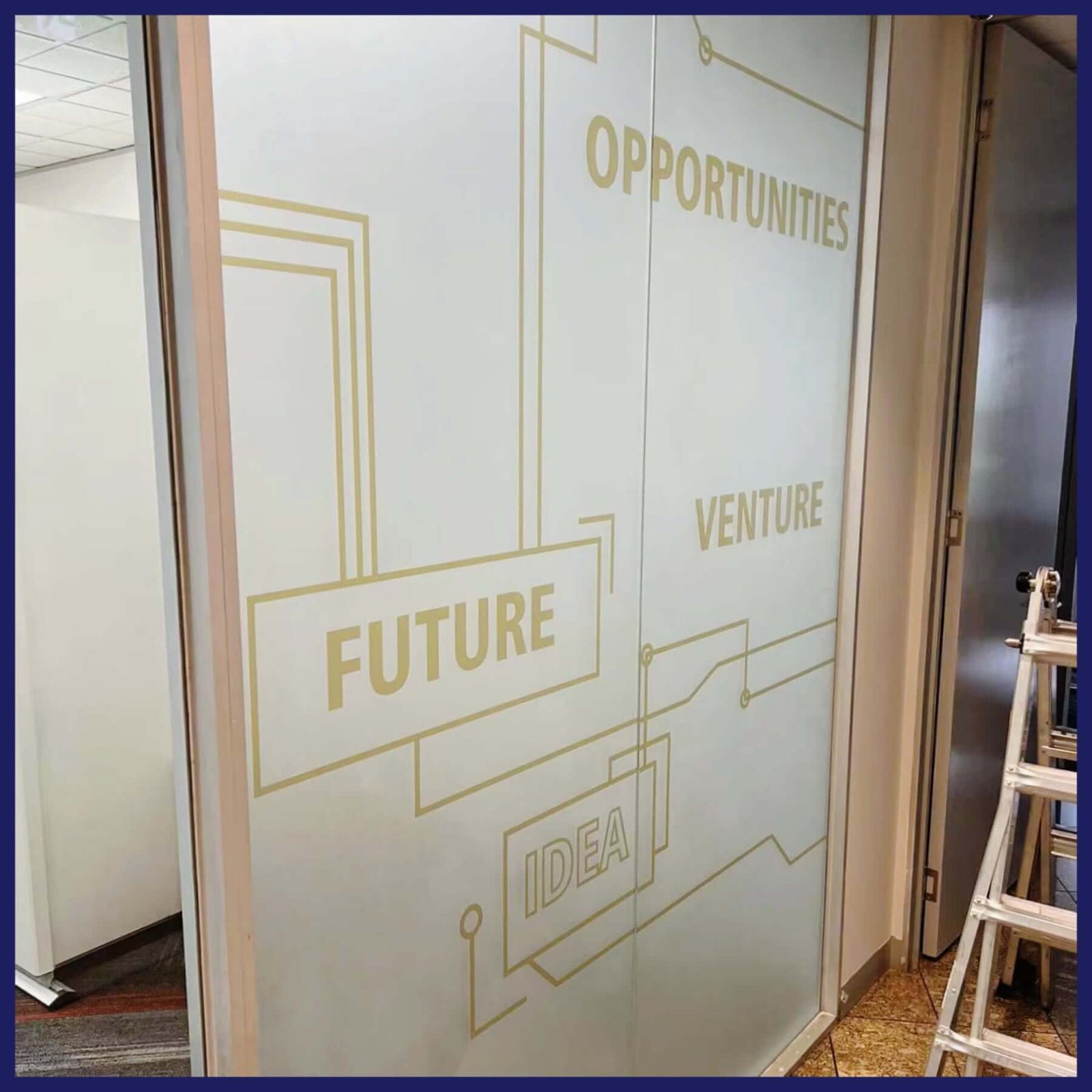 Frosted Graphic Film