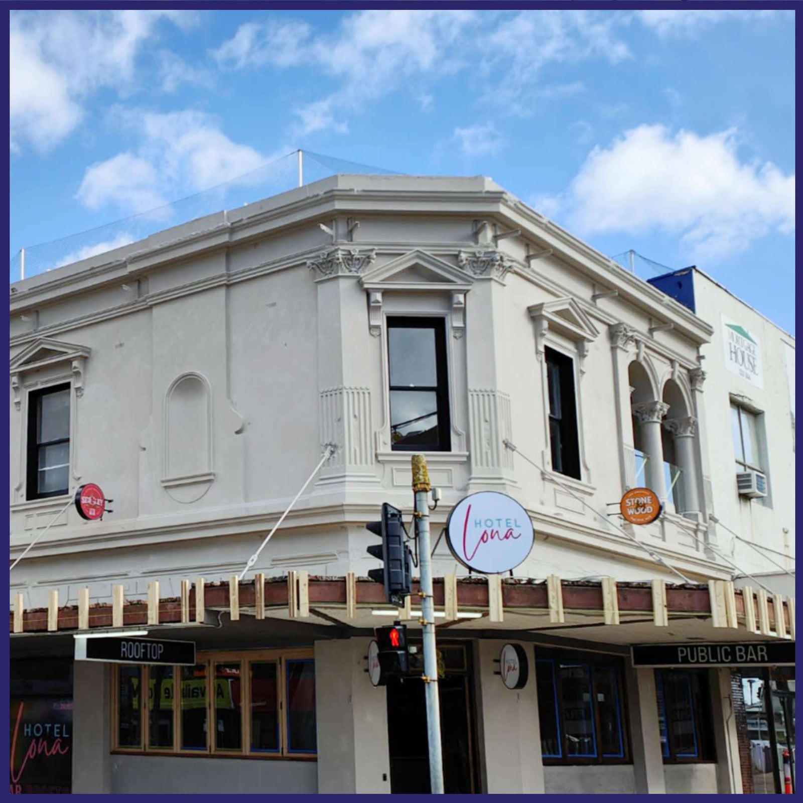 Double Side Aluminum Rounded Light Box