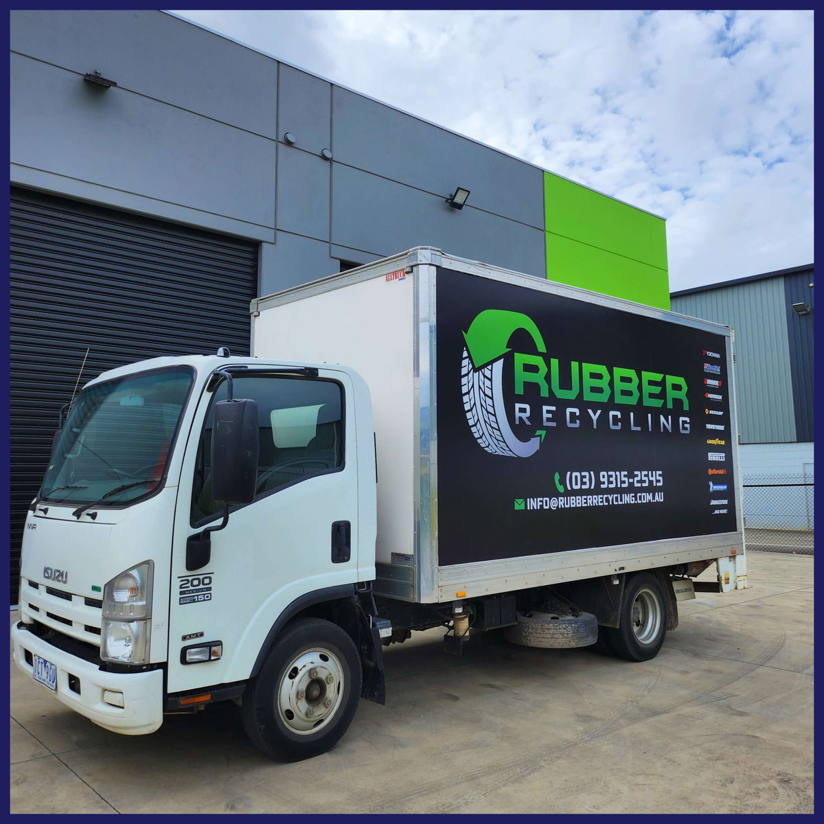 Vehicle wrapping for advertising.