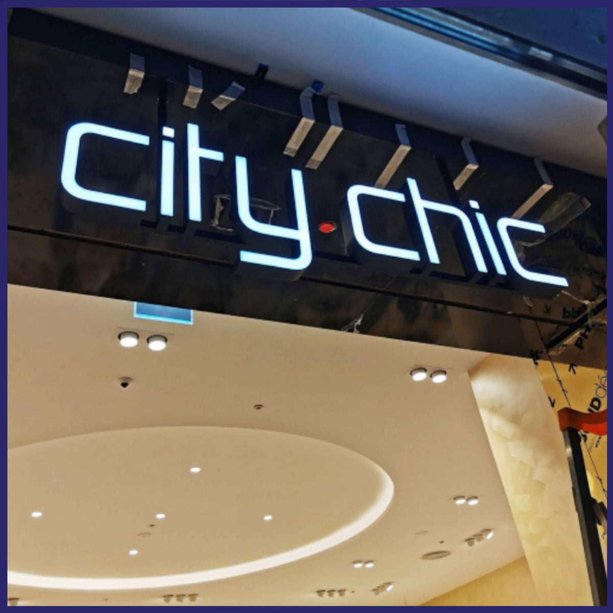 Rimless Front-lit Steel Letters: Sleekness Meets Radiance