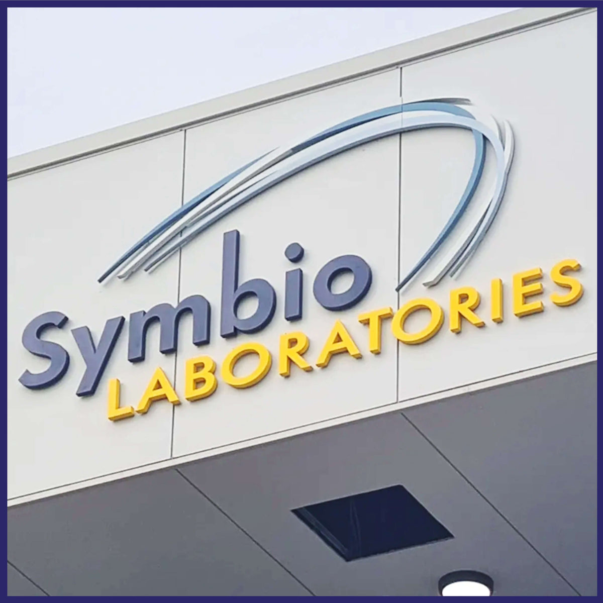 Backlit metal fabricated letters with acrylic backing