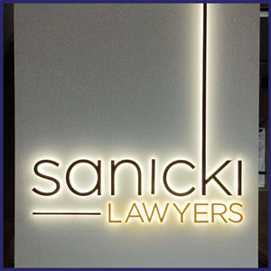 Stainless Steel Fabricated Letters (Back lit)