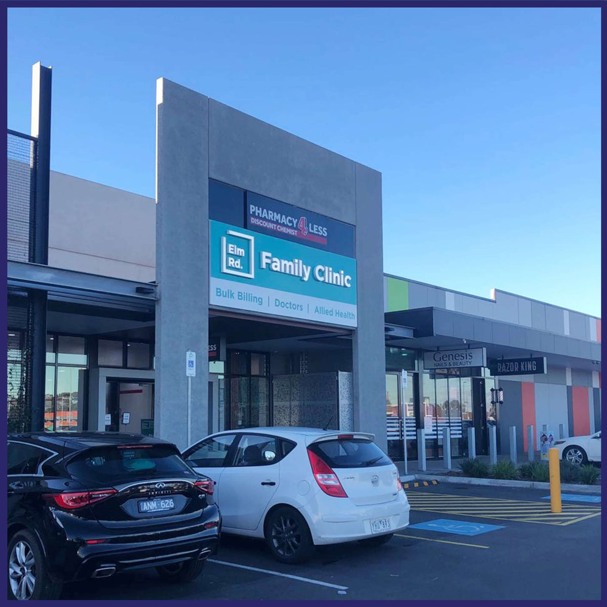 Front-lit Stainless Steel Fabricated Letters