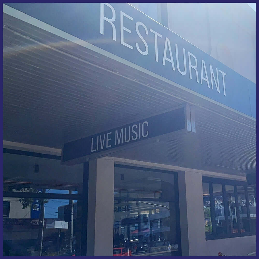 ACP flat cut letters