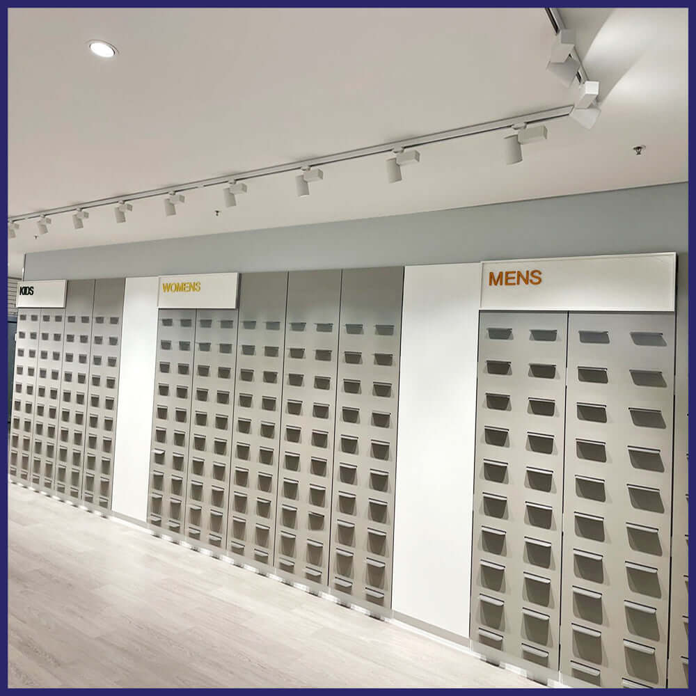 Dimensional acrylic letters.