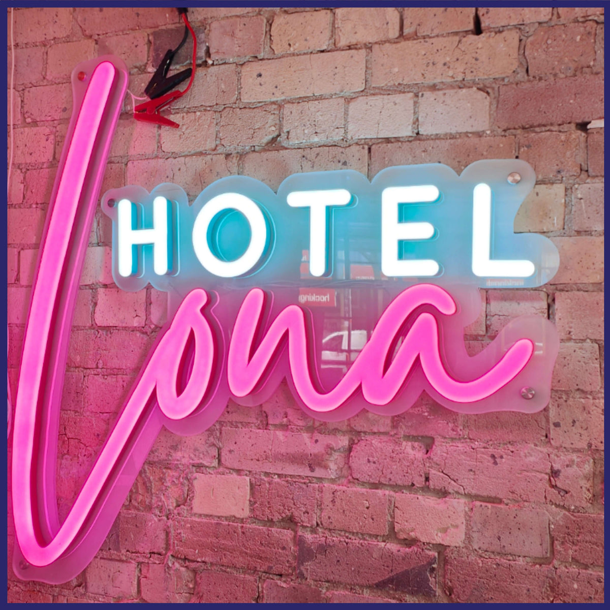 Custom Shape Neon Acrylic Letter