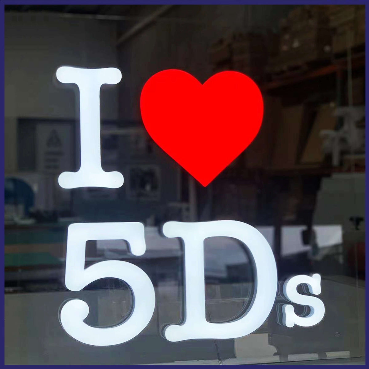 MINI Acrylic Letters (Front & Back Lit)