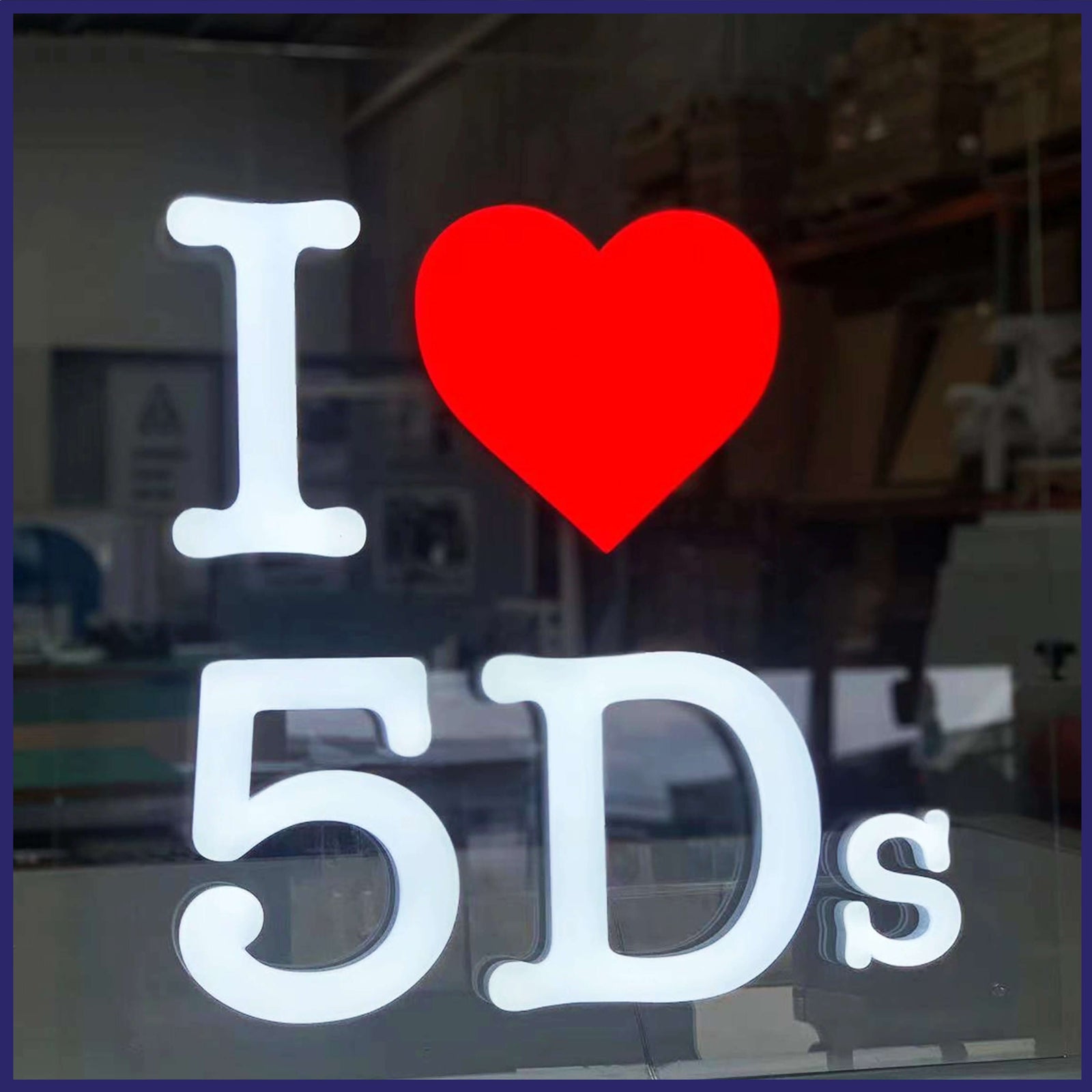 MINI Acrylic Letters (Front & Back Lit)