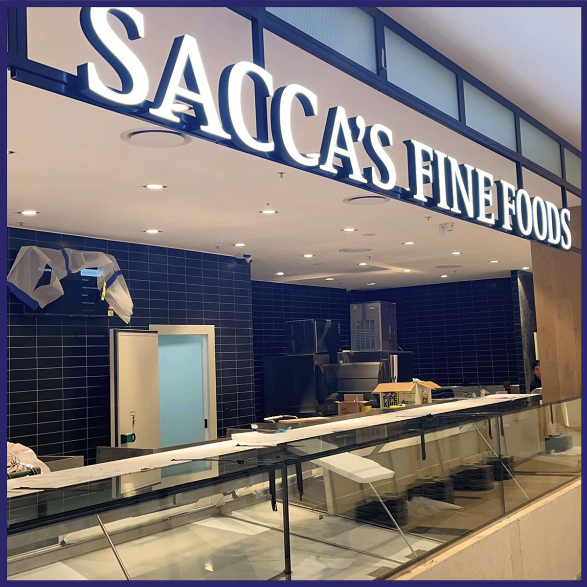 Rimless Front-lit Steel Letters: Sleekness Meets Radiance