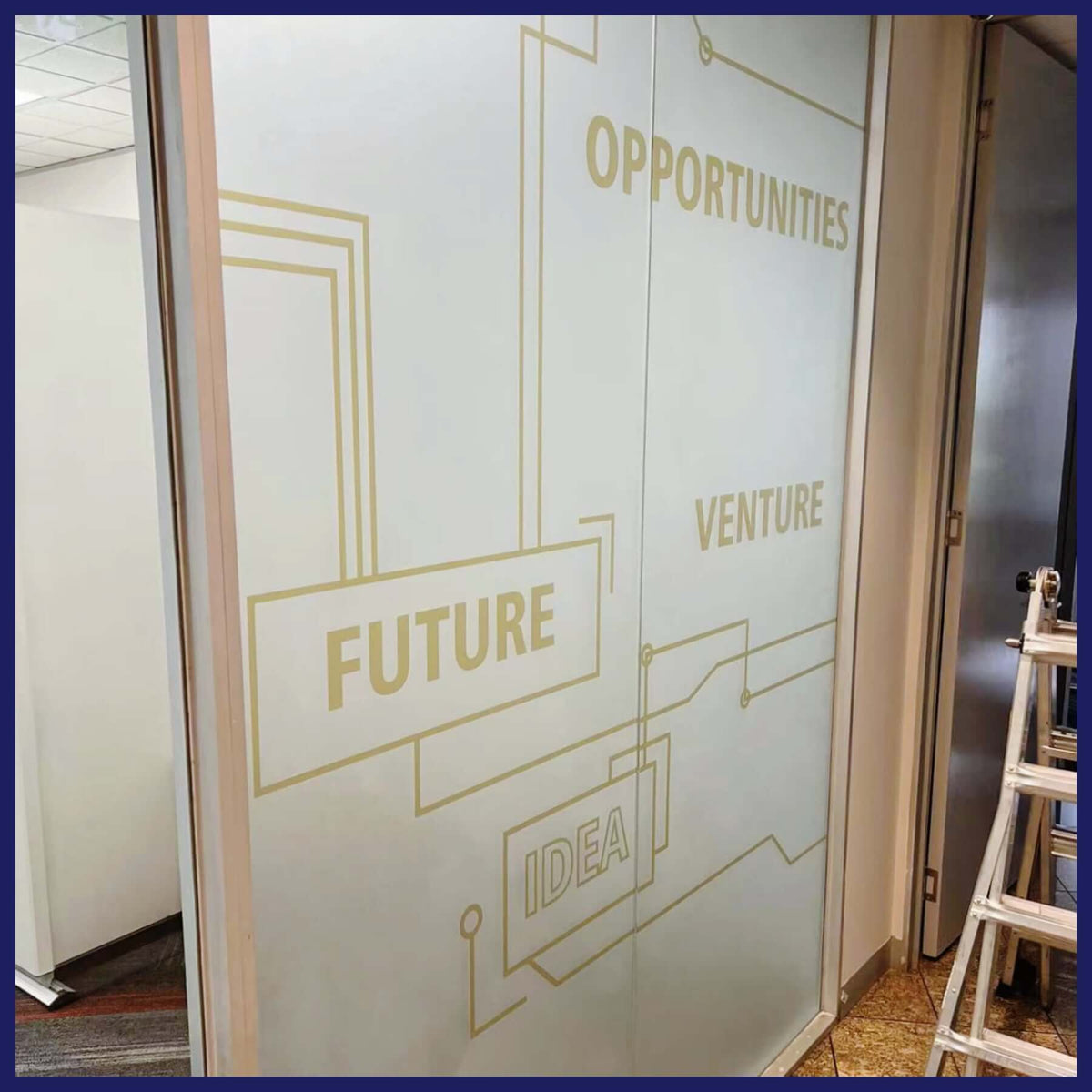 Frosted Graphic Film