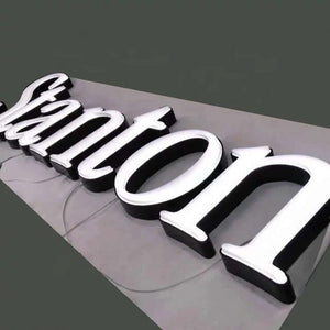Outdoor LED Vacuum Formed Sign