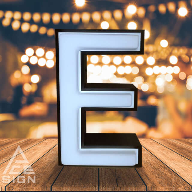 Outdoor LED Vacuum Formed Sign