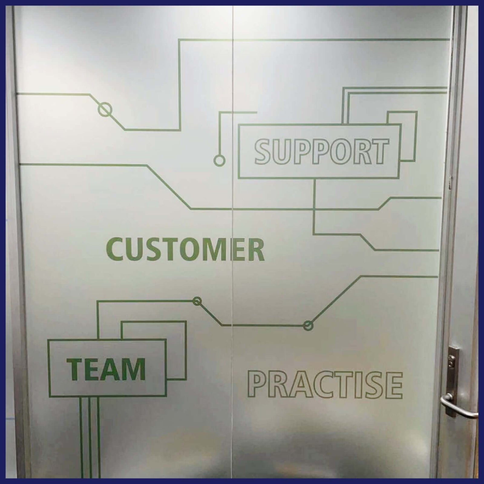 Frosted Graphic Film